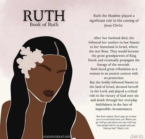 Women In Bible, Woman Of The Bible, Ruth Bible, Bible Study Activities, Women In The Bible, Womens Bible, God Centered Relationship, Holy Girl, Learn The Bible