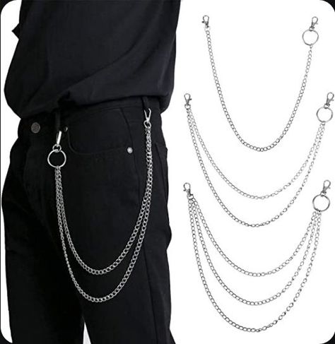 Jeans Chains, Trouser Chain, Chain Jeans, Emo Accessories, Chain Pants, Jeans Chain, Pants Chain, Muar, Pocket Chain