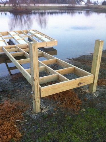 My Floating Dock Build | Property Projects & Construction | Pond Boss Forum Floating Dock Plans, Diy Dock, Building A Dock, Farm Pond, Fishing Dock, Lake Dock, Floating Deck, Pond Landscaping, Floating Dock