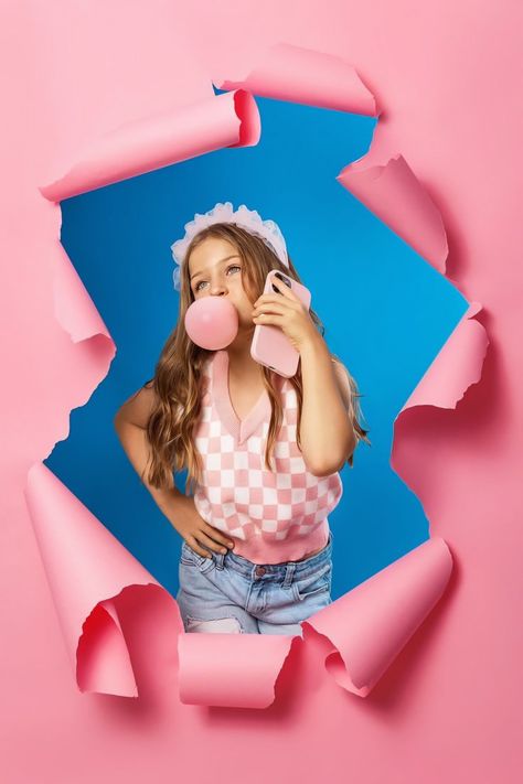 Self Shoot Studio, Valentines Photoshoot Ideas, Dog Hair Dye, Candy Photoshoot, Kids Milestones, Photography Backdrops Diy, Barbie Kids, Home Studio Photography, Valentine Photo Shoot