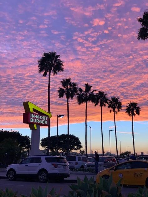 California Diner Aesthetic, San Diego Aesthetic, Sunshine Nature, Aesthetic California, Los Angeles Aesthetic, California Aesthetic, Usa Trip, In-n-out Burger, Los Angeles Travel