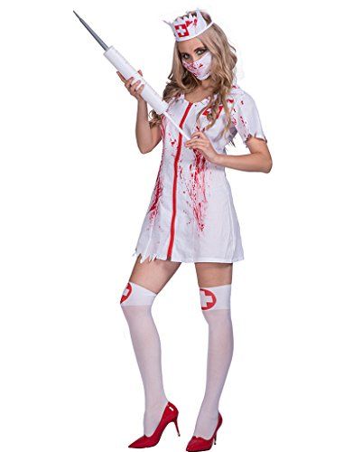 Nurse Halloween Costumes, Zombie Nurse Costume, Makeup Masquerade, Halloween Outfits Ideas, Ghost Lady, Dracula Bram Stoker, Halloween Costumes Dress, Dracula's Brides, Teen Cosplay