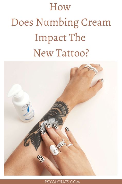 Numbing Cream Impact The New Tattoo Numbing Cream For Tattoos, Tattoo Numbing Cream, Tattoo Preparation, Painless Tattoo, Numbing Cream, Tattoo Cream, Healing Tattoo, Diy Tattoo, Get A Tattoo