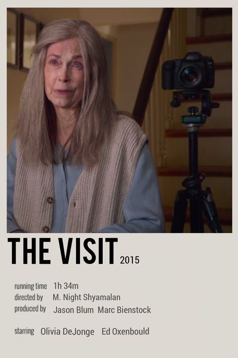 The Visit Movie Poster, The Visit Movie Horror Film, The Visit Movie, Netflix Suggestions, Scary Movies To Watch, Halloween Movies List, Series Ideas, Scary Films, Movie Card