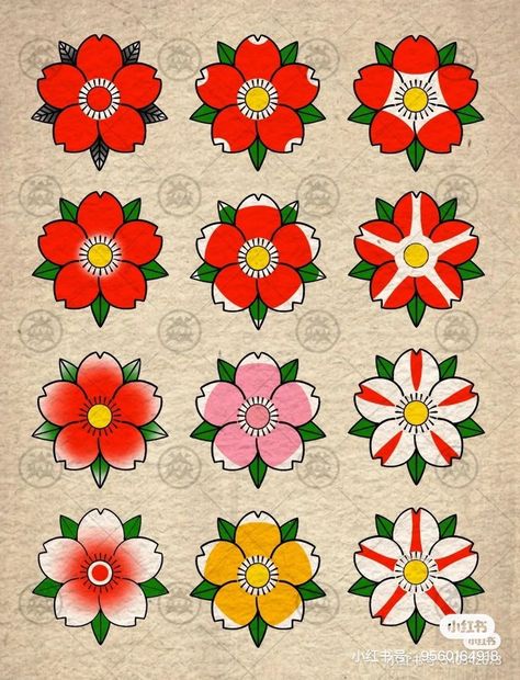 Japanese Traditional Tattoo Flowers, Japenses Tatoos Design Flowers, Japanese Flowers Tattoos, Tattoo Japanese Flower, Japan Tattoo Traditional, Traditional Japanese Flower Tattoo, Flower Japanese Tattoo, Japanese Tattoo Flower, Japanese Flowers Tattoo