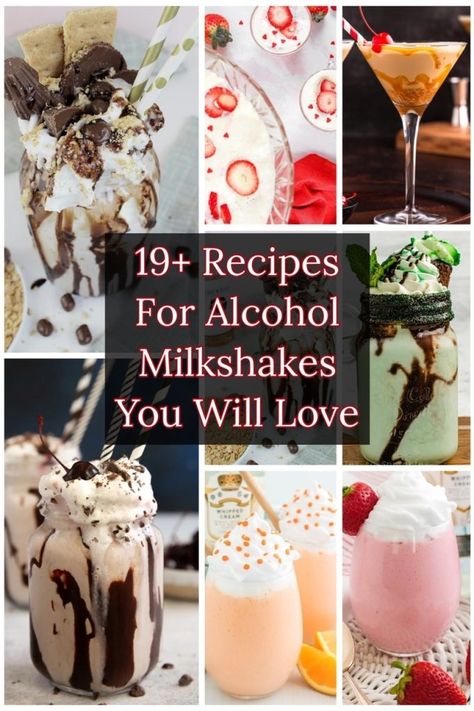 Pumpkin Milkshake Recipe, Boozy Milkshake Recipes, Alcoholic Ice Cream, Milkshake Cocktails, Unique Alcoholic Drinks, Creamsicle Milkshake, Alcoholic Milkshake, Pumpkin Milkshake, Cookie Milkshake