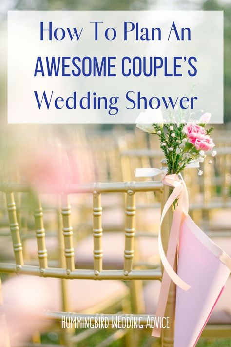 Ready to plan an awesome couple's wedding shower? A wedding shower that will celebrate both members of the couple getting married, with their favorite people? This post has all the tips for you. From where the couple's shower should be, to who gets invited, and what games or activities to play, it's there for your use! // getting married // couple's shower // wedding shower // bridal shower // non traditional wedding // non traditional couple // bride // groom // pre wedding event // parties // Wedding Shower For Bride And Groom, Non Traditional Wedding Shower Ideas, Bridal Shower Ideas For Couples, Wedding Shower Couples Themes, Jack And Jill Wedding Shower Games, Bridal Shower After Wedding, Wedding Showers For Couples, Bridal Shower For Couples, Coed Bridal Shower Ideas Decoration