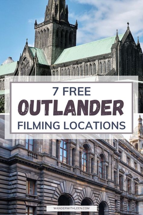 outlander filming location to visit for free Outlander Filming Locations, Visit Glasgow, Outlander Film, Outlander Locations, Visiting Scotland, Northern Ireland Travel, Great Scot, Scotland Trip, Travel Scotland