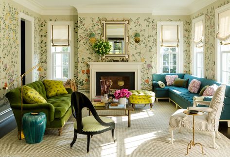 How to Turn Your Clutter Into Maximalist Style Mixing Old And New Furniture, Ashley Whittaker, Greek Revival Home, Design Salon, A Living Room, Elle Decor, Cheap Home Decor, New Furniture, Home Interior