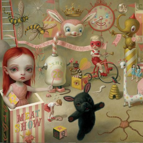 Kasmin - Mark Ryden Nicolette Ceccoli, Mark Ryden Art, Marion Peck, Low Brow Art, Arte Pin Up, Brow Art, Arte Peculiar, Mark Ryden, Surrealist Art