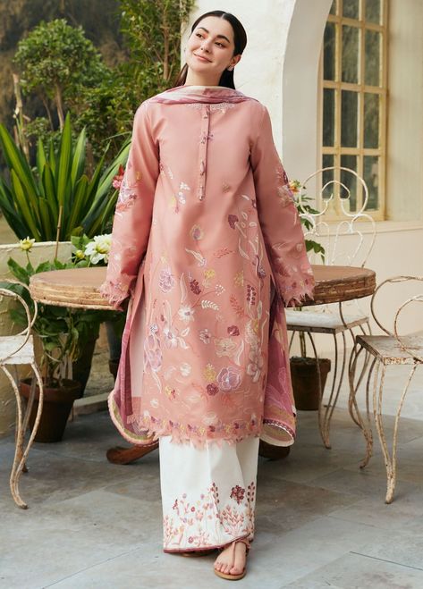 Coco by Zara Shahjahan Embroidered Lawn Suits Unstitched 3 Piece CZS24L D-6A Jabeen - Summer Collection Hania Amir Dresses, Zara Shahjahan, Shadi Dresses, Hania Amir, Pakistani Fancy Dresses, Beautiful Pakistani Dresses, Maria B, Simple Pakistani Dresses, Lawn Suits