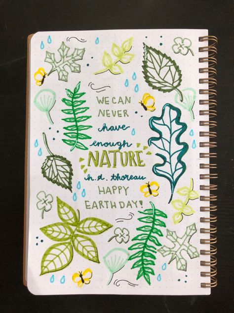 2024 Bujo, Nature Font, Summer Journal, Tracker Ideas, Bullet Journal Mood Tracker Ideas, Nature Hd, Happy Earth Day, Bullet Journal Mood, Happy Earth