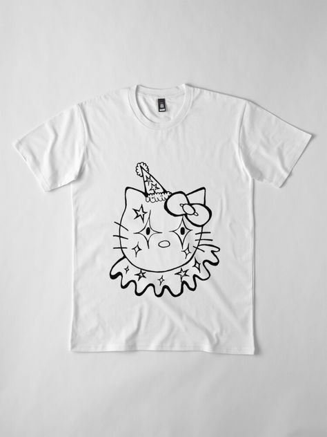 Circus Jester, Cat Clown, Clown Shirt, Star Eyes, Kitty Cat, Circus, Kitty, Stars, For Sale