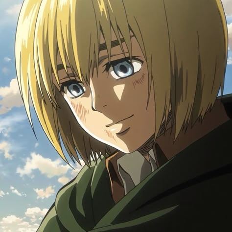 Armin Icon, Erin Attack On Titan, Armin Snk, Aot Armin, Atack Ao Titan, Tomboy Art, Anime Hands, Pretty Blonde, Armin Arlert