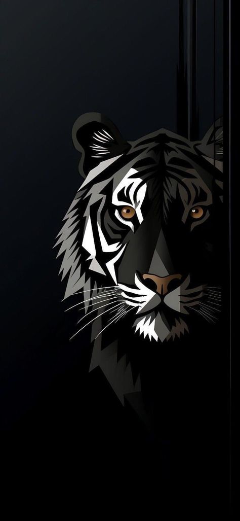 Dark Tiger Wallpaper, Tiger Cartoon Wallpaper, Black Tiger Wallpaper, Tiger Wallpaper Hd, Tiger Wallpaper Iphone, Lion Hd Wallpaper, Wild Animal Wallpaper, Tiger Artwork, Tiger Wallpaper