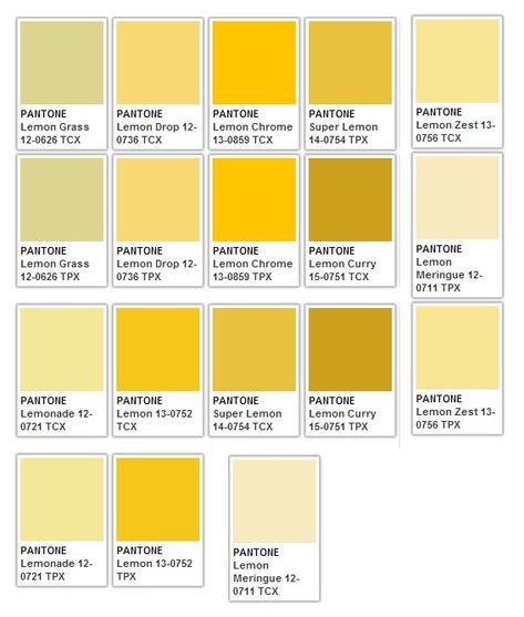 PANTONE LEMON Shade Of Yellow, Yellow Pantone, Pantone Color Chart, Yellow Palette, Pantone Palette, Pantone Colour Palettes, Color Palette Challenge, Color Palette Yellow, Color Meanings