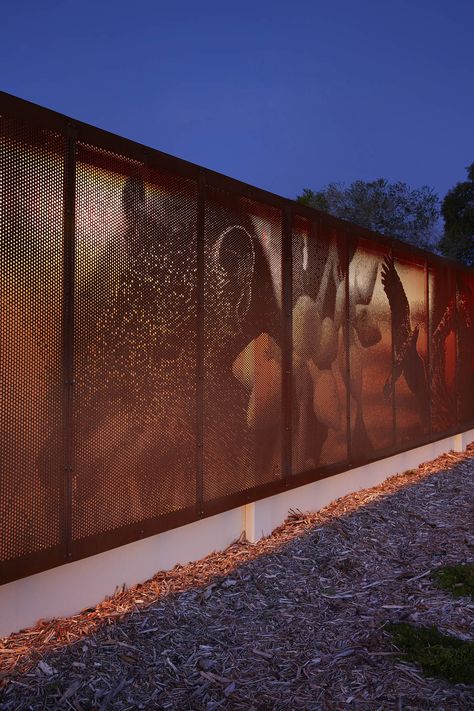 Artwork Lighting, Urban Lighting, Facade Lighting, Steel Lighting, Steel Art, Street Furniture, Structure Architecture, Corten Steel, Light Project