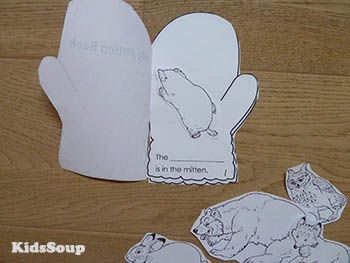 My Mitten Book Story Re-telling | KidsSoup Resource Library The Mitten Craft Preschool, The Mitten Preschool, The Mitten Book Activities, The Mitten Book, Winter Stem Activities, January Preschool, Christmas Story Books, Animals In Winter, Kindergarten Anchor Charts