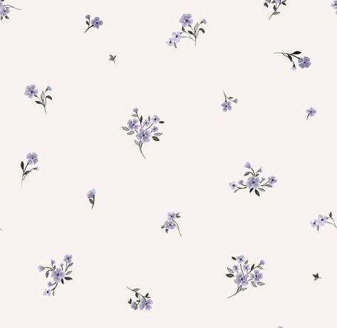 Ditsy Flower Print, Flowers To Paint On Canvas, Ditsy Floral Wallpaper, Floral Iphone Wallpaper, Iphone Wallpaper Ideas, Fabric Paint Diy, Flowers To Paint, Flower Graphic Design, African Pattern Design