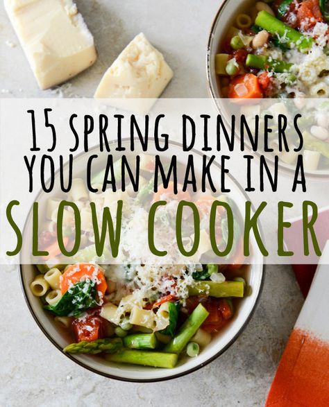 15 Fresh Spring Dinners You Can Make In A Slow Cooker Spring Dinners, Jerk Pork, Spring Food, Spring Dinner, Pot Dinners, Cook Recipes, Slow Cook, Crockpot Cooking, Slow Cooker Meals