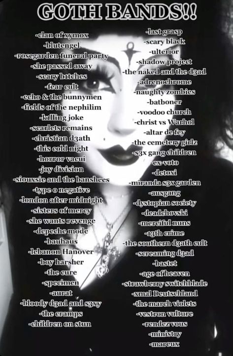 Trad Goth Wallpaper, Goth Playlist, Goth Names, Dark Fits, Goth Dancing, Goth Things, Gothic Music, Gothic Culture, Goth Bands