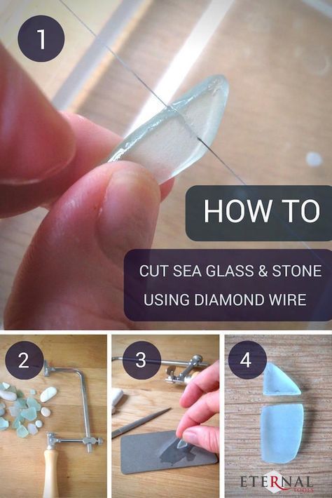 This helpful tutorial explains in easy to follow steps how to cut sea glass… #glass Sea Glass Diy, Metal Art Techniques, Sea Glass Projects, Sea Glass Ideas, Beach Glass Crafts, Beach Glass Art, Sea Glass Crafts, زجاج ملون, Broken China