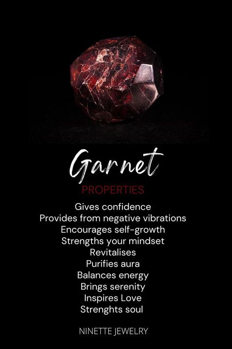 Garnet Stone Meaning, Garnet Meaning, Crystal Healing Chart, Root Chakra Stones, Gemstone Properties, Crystals Healing Properties, Garnet Crystal, Gemstone Meanings, Crystal Healing Stones