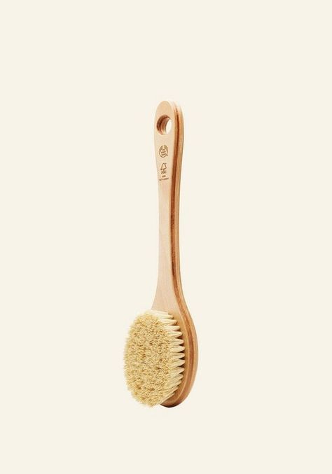 Cactus Long Handle Body Brush | Dry Brush |The Body Shop® Body Exfoliator Brush, Dry Brushing Skin, Dry Body Brushing, Exfoliating Brush, Skin Brushing, Body Brush, Body Shower, Best Brushes, Body Care Routine