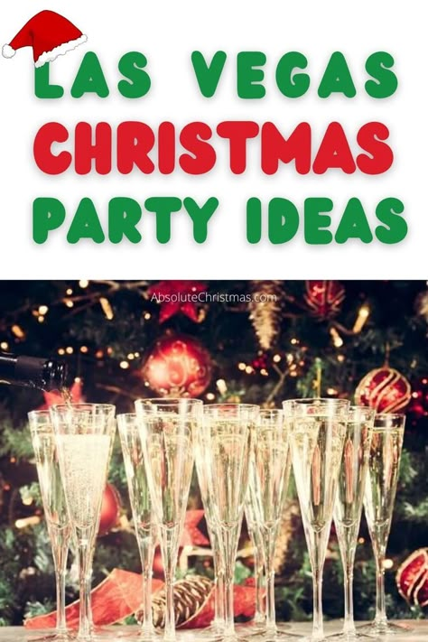 The best Las Vegas party ideas with party foods, party games, decor ideas and more for this holiday season! #christmasparty Vegas Christmas Party, Casino Holiday Party, Christmas In Vegas, Vegas Party Decorations, Vegas Themed Party, Las Vegas Party Theme, Casino Christmas, Christmas In La, Staff Christmas Party