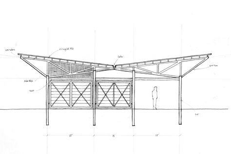 Related image Butterfly Roof Architecture, Section Model Architecture, Butterfly Roof House, Architecture Roof, Section Model, Roof Truss Design, Butterfly Roof, Model Architecture, Timber Architecture