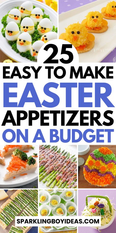 Kick off your holiday feast with our easy Easter appetizers for a crowd. From easy and elegant Easter bunny-themed appetizers to fresh and light spring appetizers, find the perfect make ahead easter recipes to impress your guests. There are various easter party food ideas, from easter party dips and Easter starters to easter cheese balls. Whether you're planning easter brunch or spring dinner, our quick spring finger foods, party dips, and Easter charcuterie boards will set the festive mood. Easter Starters, Easter Party Food Ideas, Easy Easter Appetizers, Easter Appetizers Ideas, Easter Dinner Decorations, Easter Cheese Ball, Easter Charcuterie Board Ideas, Easter Dips, Easter Cheese