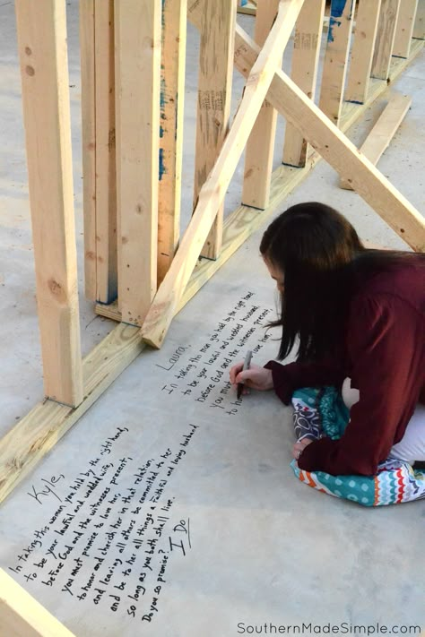 When building a new home, write scriptures on the studs of your home that are relevant to each room of the house Kids Bible Verses, Quotes Family Love, Metal Shop Building, House Blessing, Home Building Tips, Quotes Family, Kids Bible, Building A Home, Metal Building Homes