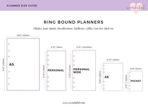 RINGBOUND PLANNERS POCKET (6 Rings) 4.75' h x 3.25' w120mm h x 81mm w Compatible with: Filofax Pocket plannerFoxy Fix Pocket Ring Binder Louis Vuitton PM agendaKikki K Small plannerKate Spade Small agendaVan Der Spek JuniorGillio (Pocket)Mulberry Pocketbook A6 (6 Rings) 5.83' h x 4.13' w148mm h x 105mm w Compatible with: • Mulberry agenda • Gillio (A6) • Van Der Spek Senior Widened PERSONAL (6 Rings)  6.75' h x 3.75' w 171mm h x 95mm w Compatible with: • Filofax Personal planner • Louis ... House Cleaning Humor, Digital Planner Design, Digital Planner For Goodnotes, Planner Sizes, Ring Planner, Small Planner, Recollections Planner, Filofax Personal, Deep Carpet Cleaning