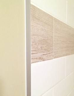 Outside-Corner-Tile-Edge-Trim-pic-250W-70 Tile Edging Trim Ideas Bathroom, Schluter Tile Edge, Shower Tiling, Make Drawers, Tile Baseboard, How To Make Drawers, Backsplash Options, Finish Basement, Tile Edge Trim