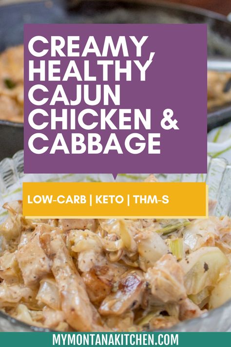 Rich, creamy, and bursting with flavor, this easy chicken and cabbage skillet can be ready in 10 minutes. This dish is naturally gluten free, low carb, keto friendly, and can be enjoyed as a Trim Healthy Mama S Recipe. Creamy Chicken And Cabbage, Chicken Alfredo With Cabbage, Keto Chicken And Cabbage Recipes, Keto Cabbage Recipes Low Carb, Chicken And Cabbage Bake, Chicken And Cabbage Casserole, Cabbage Chicken Recipes, Cabbage And Chicken Recipes, Keto Ground Chicken Recipes