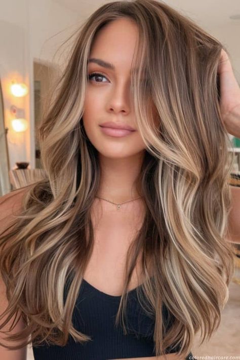 Step Into Summer with 8 Warm Bronde Balayage Ideas. 3 Blondish Brown Hair Dark Blonde, Balayage Hair Blonde Caramel, Bronde Hair Colour, Dark Dimensional Blonde, Warm Light Brown Balayage, Blonde To Brunette Balayage, Light Brown Strawberry Blonde, Hair Color Ideas For Dark Blonde, Hair Balayage Light Brown