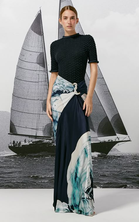 Embelished Dress, Outfit Ideas For Spring, Indian Bridal Dress, Brand Clothes, Different Dresses, Painted Clothes, Spring Summer 2024, The Navy, 2024 Collection