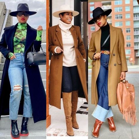 Fedora Hat Outfits, Grown Women, Outfits With Hats, Looks Chic, Fall Fashion Outfits, Look Plus, Fall Winter Fashion, Winter Fashion Outfits, Fall Looks