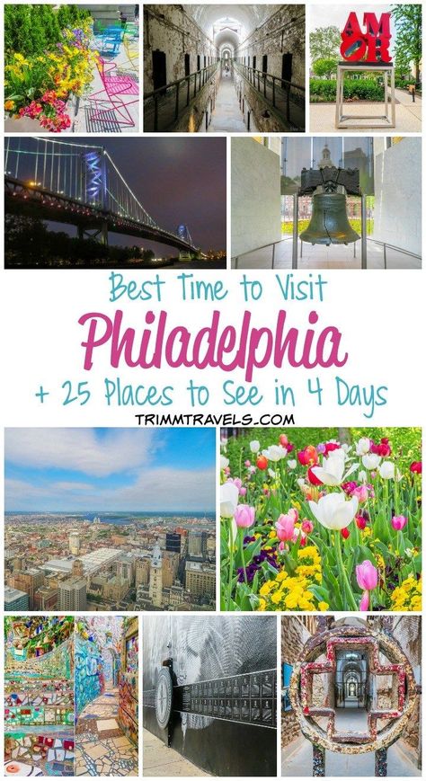 The City of Brotherly Love is quite...well, lovable! With endless amounts of things to do, Philly will pique your interest and keep you on your toes. But, when should you go? Use this guide to find out the best time to visit Philadelphia and see these 25 Philadelphia Trip, Philadelphia Things To Do, Philadelphia Travel, Visit Philly, Historic Philadelphia, Visit Philadelphia, Pennsylvania Travel, Restaurant Service, Budget Vacation