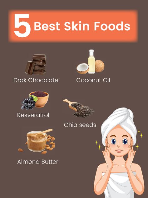 Coq10 Benefits For Women, Best Food For Skin, Foods For Glowing Skin, Crohns Recipes, Skin Foods, Nutrition Poster, Food For Glowing Skin, The Good Girl, Skin Diet