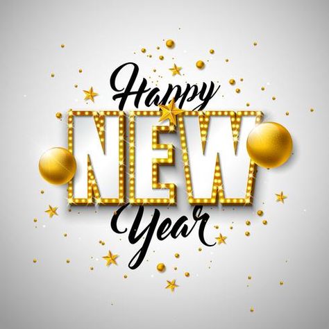 Happy New Year Logo, New Year Logo, New Year Wishes Images, Happy New Year Vector, New Year Text, Happy New Year Pictures, New Year Illustration, New Year Art, Happy New Year Design