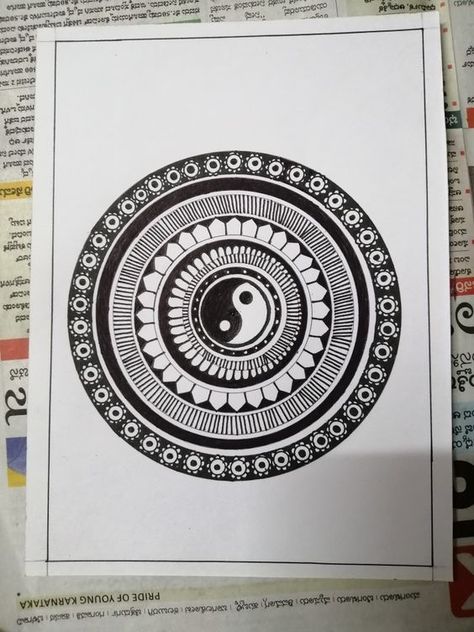 Mandala Art Easy Artwork Ideas For Beginners, Very Easy Mandala Art For Beginners, Mandala Art Simple With Quotes, Mandala Easy For Beginners, Very Simple Mandala Art, Mandala Art Design Easy, Mandala On Canvas Easy, Mandala Drawings For Beginners, Mandela Art Circle