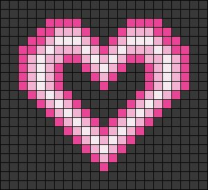 Perler Bead Mario, Mouse Images, Pixel Heart, Make Friendship Bracelets, Graph Paper Drawings, Bead Bag, Easy Pixel Art, Pixel Drawing, Diy Perler Bead Crafts