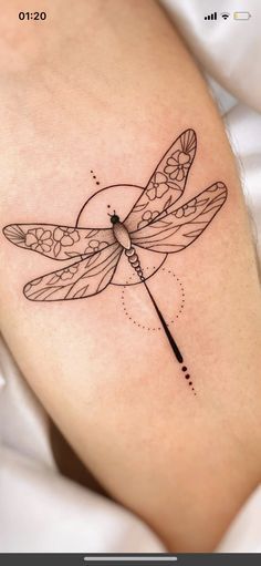 Tattoo Under Breast, Small Dragonfly Tattoo, Dragonfly Tattoos, Flying Tattoo, Dragonfly Tattoo Design, Boho Tattoos, Dragonfly Tattoo, Dragon Fly, Elegant Tattoos