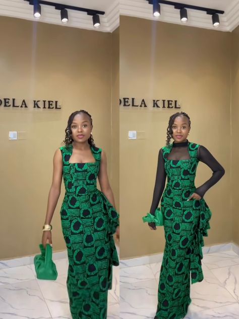 Nigerian Dress Designs, African Dress Traditional, African Asoebi Styles, Nigerian Designer Dresses, Jean Material Gown Styles, Madam Blouse For Wrapper, Ankara Combination Gown Styles, Togolese Fashion, Nigerian Ankara Styles Dresses