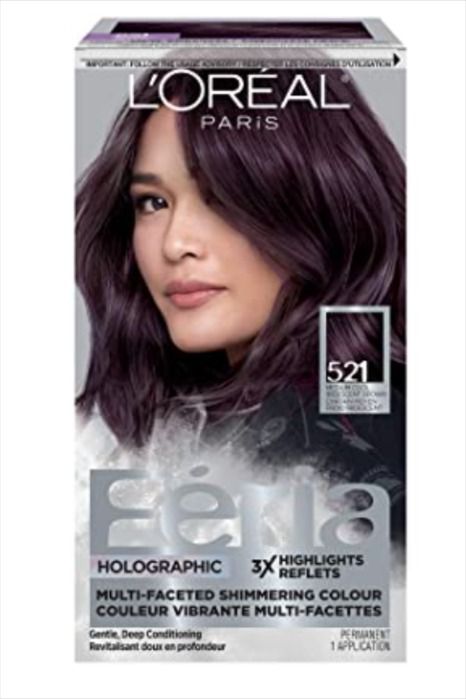 Amethyst Hair Color, Pelo Color Borgoña, Feria Hair Color, Amethyst Hair, Light Purple Hair, Hair Color Underneath, Bold Hair Color, Stronger Hair, Pretty Hair Color