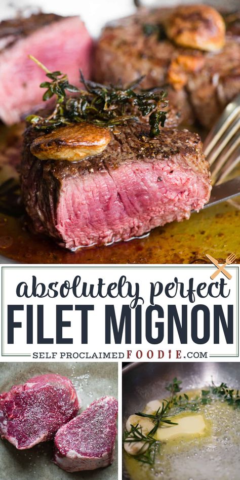 Filet Mignon And Mashed Potatoes, How To Cook The Best Filet Mignon, Beef Tenderloin Fillet Mignon, Filet Mignon And Scallops, Cooking Tenderloin Steak, Steak Marinade Filet Mignon, Best Way To Cook Filet Mignon On Stove, Filet Mignon Recipes Pan Seared And Oven, Oven Filet Mignon Recipes