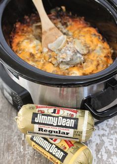 Sausage Potato Casserole is a family friendly recipe that is made in the Crockpot Jimmy Dean Sausage Recipes, Sausage Crockpot Recipes, Sausage Potato Casserole, Ground Sausage Recipes, Sausage Casserole Recipes, Family Running, Pork Sausage Recipes, Sausage Crockpot, Sausage Recipes For Dinner