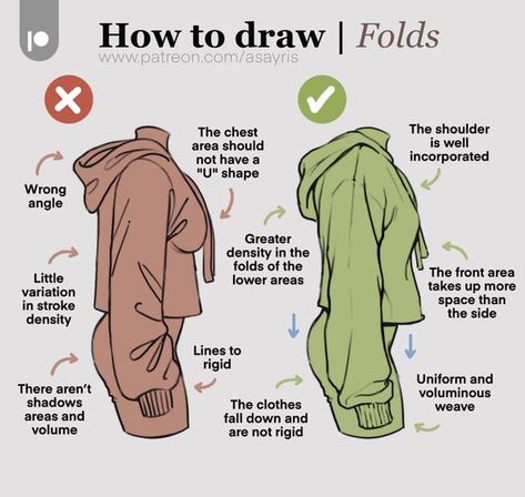 How To Draw Clothes, Draw Clothes, رسم كاريكاتير, Art Tools Drawing, Sketches Tutorial, 캐릭터 드로잉, Easy Drawings Sketches, Poses References, Concept Art Drawing