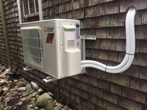 Ductless Heating And Cooling, Mitsubishi Air Conditioner, Ductless Heat Pump, Garage Heater, Ductless Air Conditioner, Central Ac, Refrigeration And Air Conditioning, Ductless Mini Split, Solar Power Diy